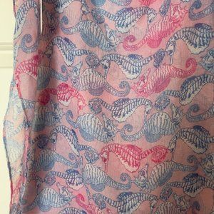 Brand New Charming Charlie Seahorse Infinity Scarf